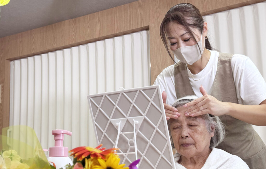 介護美容：フェイシャルトリートメント